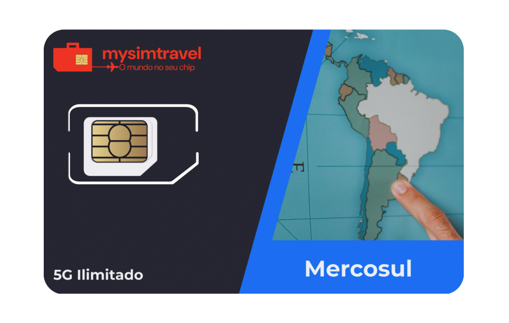 Chip internacional mercosul, chip físico