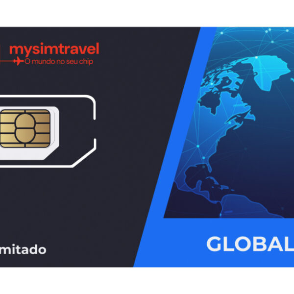 Plano ilimitado - chip internacional global