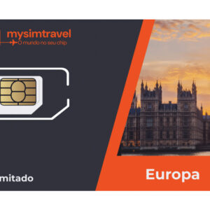 Mockup chip internacional Europa