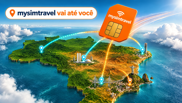 Como receber o Chip mysimtravel: entrega em casa e retirada