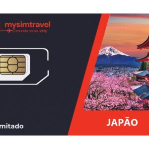Mockup chip internacional Japão ilimitado