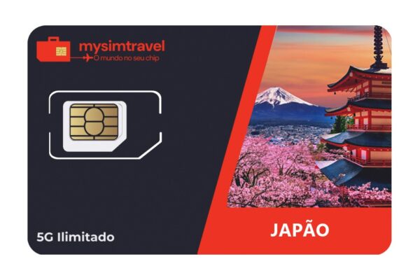 Chip Internacional Japão - Ilimitado
